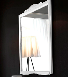 Kerasan Retro Зеркало в деревянной раме 92xh116см, цвет: matt (белый матовый) купить в Москве: интернет-магазин StudioArdo