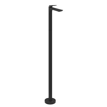 Gessi Ventaglio Внешняя часть напольного смесителя для раковины, Matte Black