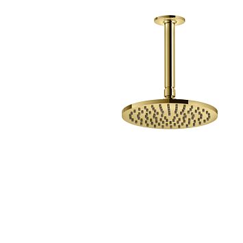 Gessi Inciso Потолочная душевая головка шарнирная на 1/2, 200 мм, золото