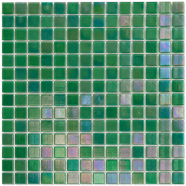 Rose Mosaic Стеклянная мозаика 1,5x1,5 WB26 сетка 327х327 (2,14м2/кор=20шт)