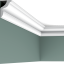 Карниз Orac Décor CX148F гибкий полимер 200,0 x 2,9 x 4,3