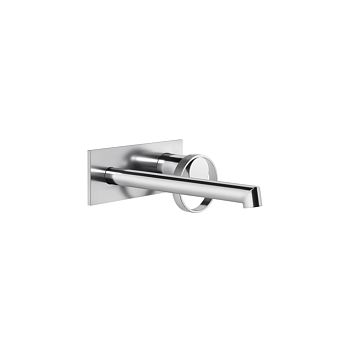 Gessi Anello Смеситель настенный, с изливом 194-214 мм, Black Metal Brushed PVD (внешняя часть)