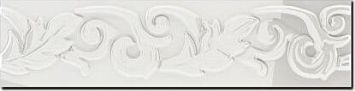 LaDiva Керамический бордюр Listello Ancona Latte 7,5x30 Luc