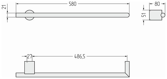 Сунержа Идиллия PLUS Полотенцесушитель электрический 50x2,1 Состаренная латунь