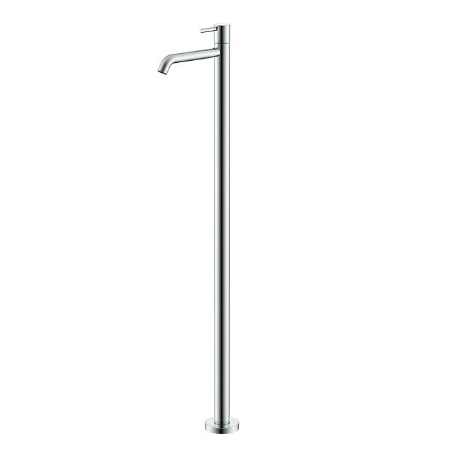 Nemo NM-2351CR Напольный смеситель для раковины с донным клапаном CHROME PLATED