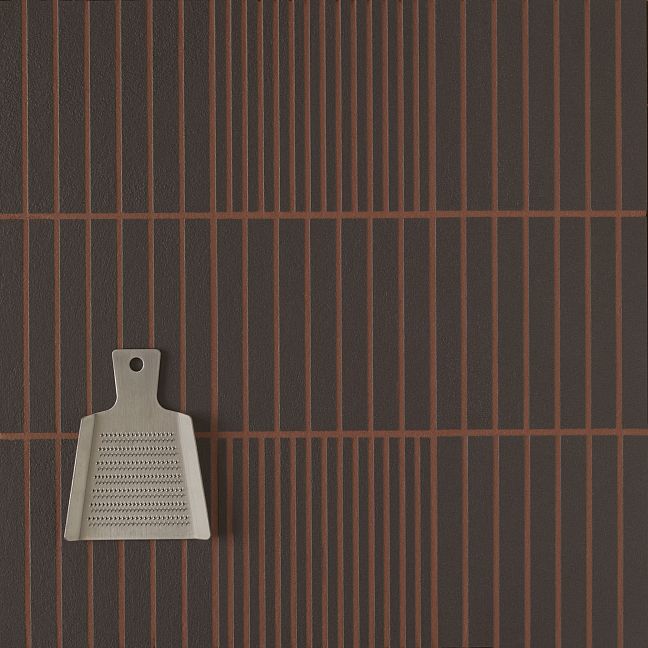 Керамогранит Mutina Fringe Thin Anthracite 12,3x12,3