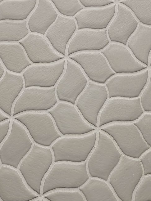 Керамогранит Mutina Botanica 40.3х23.1см, flower, универсальный, глазурованный, цвет:grey matt