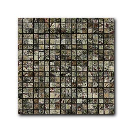 Мозаика Art&Natura Marble Mosaic Rain Forest Green 30,5x30,5