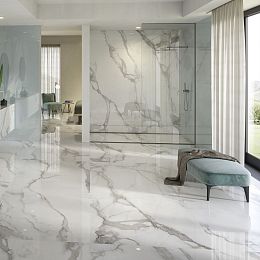 Provenza Керамогранит Unique Marble Calacatta Regale 60x120 Silktech купить в Москве: интернет-магазин StudioArdo