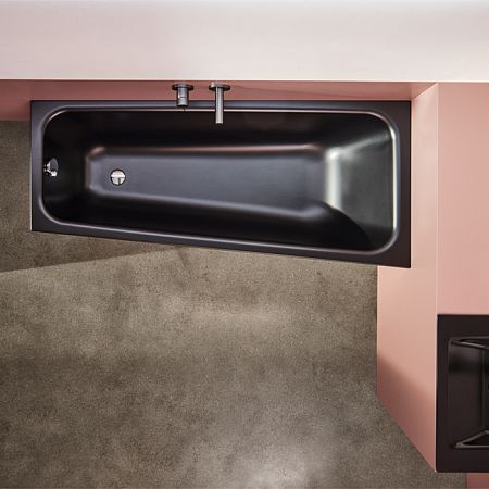 Bette Space S Ванна встраиваемая с шумоизоляцией 170х75х42 см, исполнение правое, цвет черный