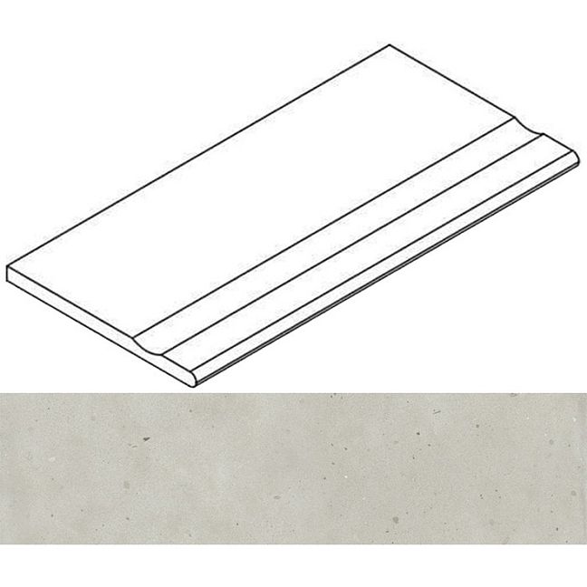 Italon Бордюр из керамогранита Avantgarde Pure Bordo 30x120 Svasato Round