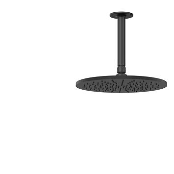 Gessi Inciso Потолочная душевая головка шарнирная на 1/2,300мм, Black XL
