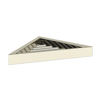 Gessi Rettangolo Настенная полка для ванны или душа, Warm Bronze Br PVD
