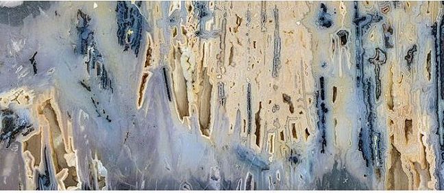 Стеклянная плитка Sicis Vetrite Gem Glass Lake 135x290