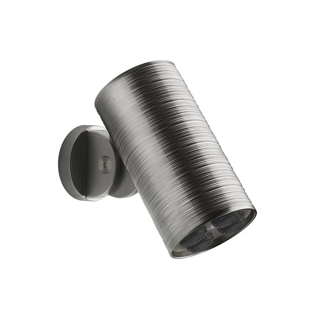 Gessi 316 Trame Верхний душ 79 мм., с настенным креплением, 4 струи, Steel Brushed