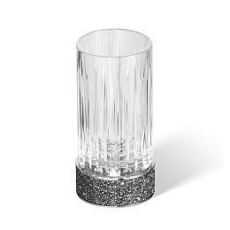 Decor Walther Rocks SMG Стакан настольный, граненое стекло, с кристаллами Swarovski, цвет: хром купить в Москве: интернет-магазин StudioArdo