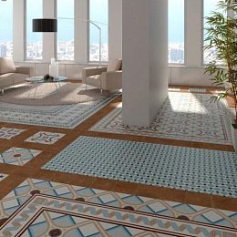 Керамическая плитка Vives 1900 Azul Montaner Matt 20x20 купить в Москве: интернет-магазин StudioArdo