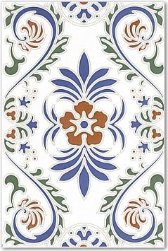 Керамическая плитка Ceramica Ribesalbes Zocalo Granada 20x30