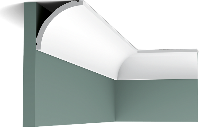Потолочный карниз Orac Décor C240F гибкий полимер 200,0 x 8,0 x 8,0
