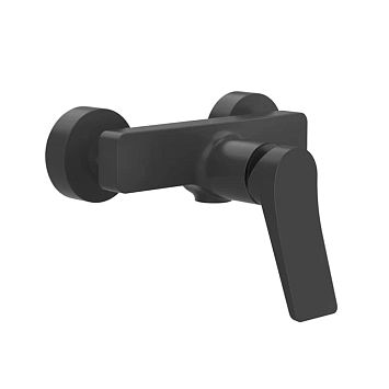 Gessi Rilievo Смеситель для душа, настенный на 2 отв., nero XL