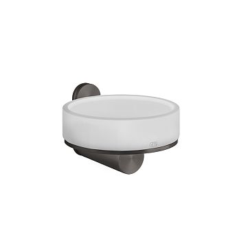 Gessi 316 Мыльница настенная, белый/brushed black metal pvd
