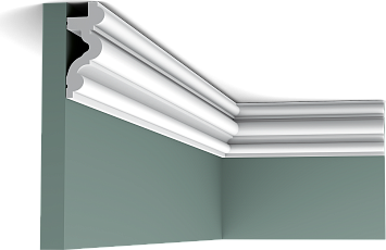 Карниз Orac Décor C324 AUTOIRE пуротач 200,0 x 3,4 x 8,3