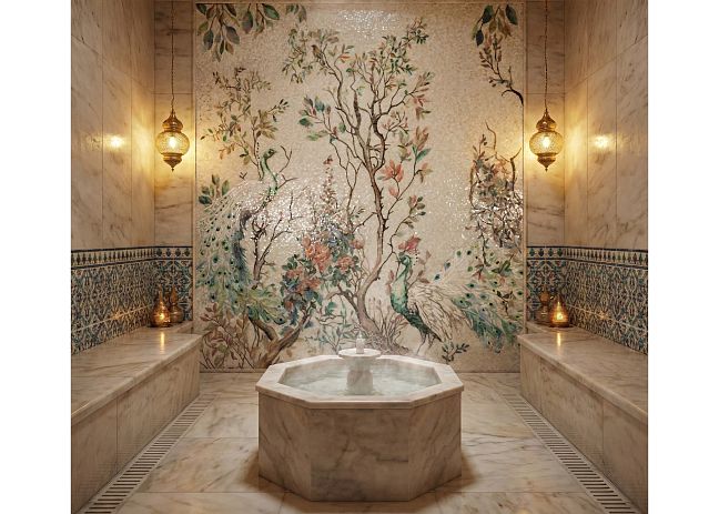 Панно ART NATURA Обаяние Востока 200х200см