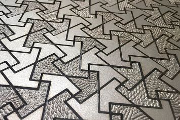 Микромозаика Sergio Savino Infinito Decorato 28x28 Aluminium