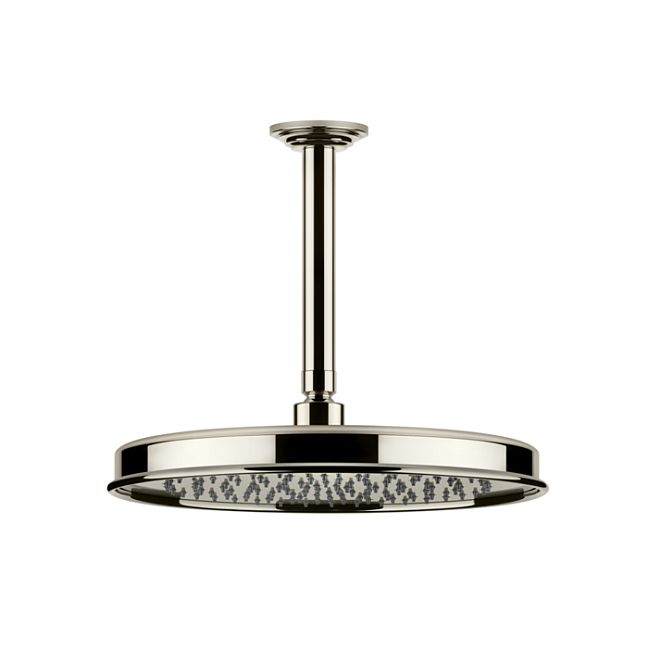 Gessi Venti20 Верхний душ 300 мм., с потолочным держателем 293 мм., Nickel PVD