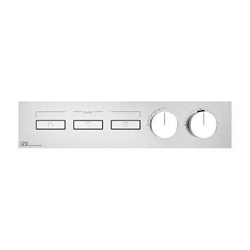 Gessi Hi-Fi Термостат для душа, с включением до 3 источников одновременно (внешняя часть), хром
