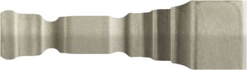 Вставка Ceramiche Grazia Epoque Angolo Terminal Deco Grey Craquele 2x12
