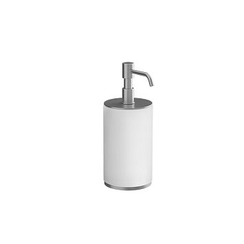 Gessi Tondo Дозатор для жидкого мыла настольный белый, хром