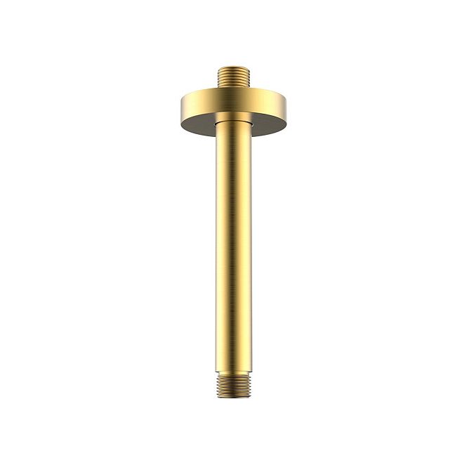 Nemo NM-8011BG Потолочный держатель душа 300 мм BRUSH GOLD