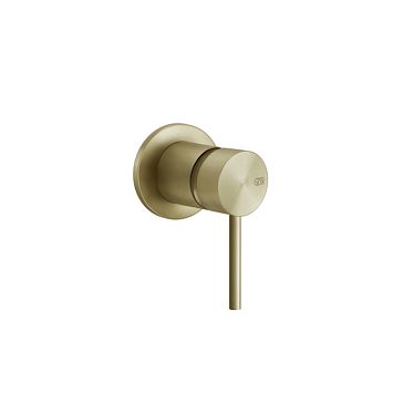 Gessi 316 Смеситель встраиваемый, однорычажный, внешняя часть, Brushed Brass PVD