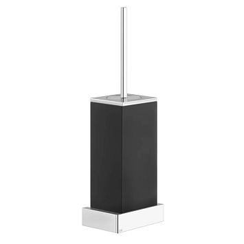Gessi Rettangolo Ершик для унитаза подвесной, хром/черный