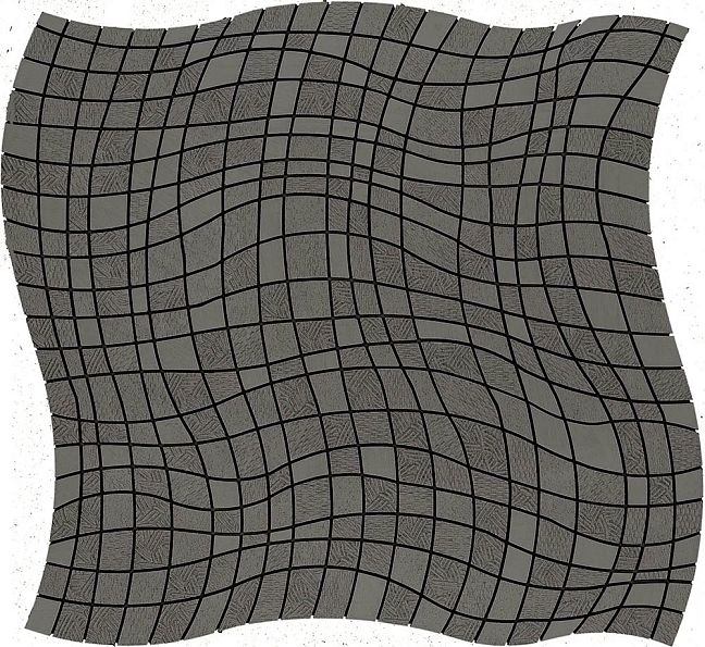 Микромозаика Sergio Savino Volo Decorato 29,5x31,5 Antracite