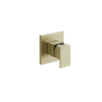 Gessi Rettangolo Смеситель встраиваемый, однорычажный, внешняя часть, Brushed Brass PVD