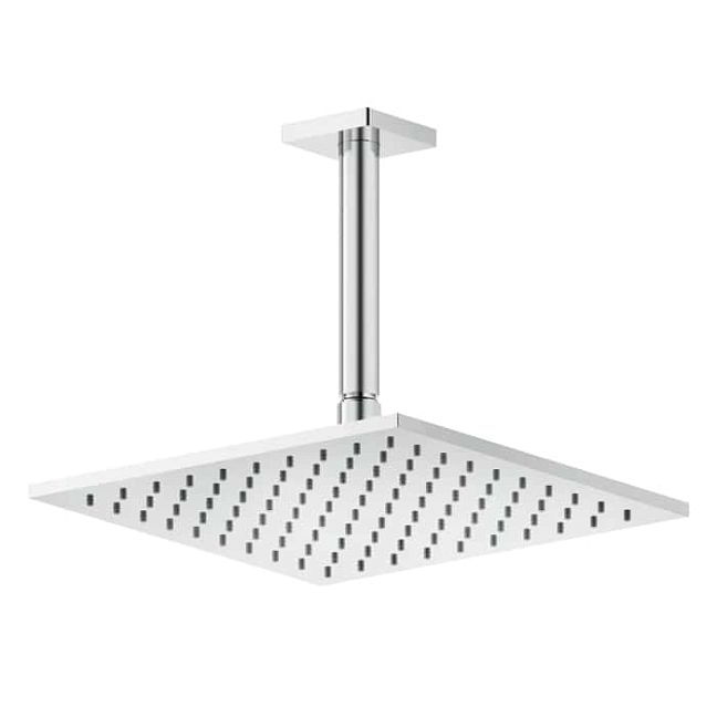 Gessi Rilievo Потолочная душевая головка на 1/2 250x250 мм, длина изгот. под заказ (105 - 1855 мм), хром