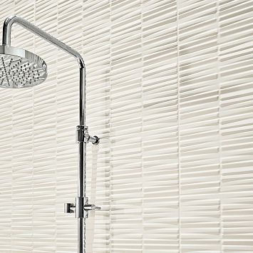 Керамическая плитка Love Ceramica Splash Freefall White Matt 20x60