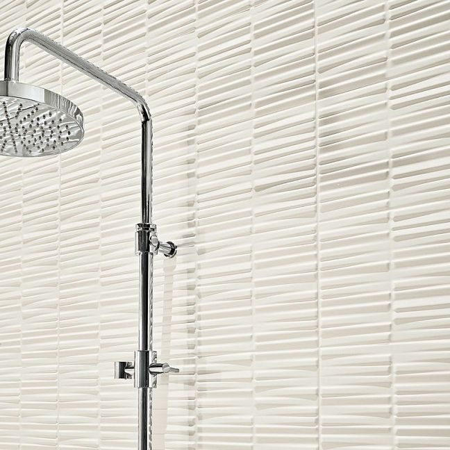 Керамическая плитка Love Ceramica Splash Freefall White Matt 20x60