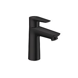 Смеситель для раковины Hansgrohe Talis E 110, на 1 отв, с донным клапаном, излив 112мм, цвет: черный матовый купить в Москве: интернет-магазин StudioArdo