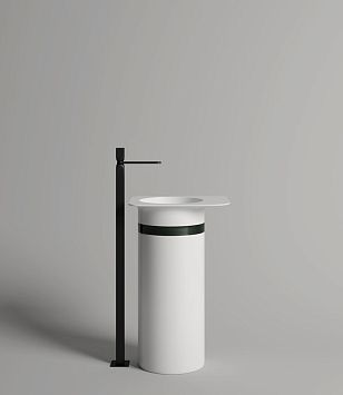 Раковина накладная Ninfea 02