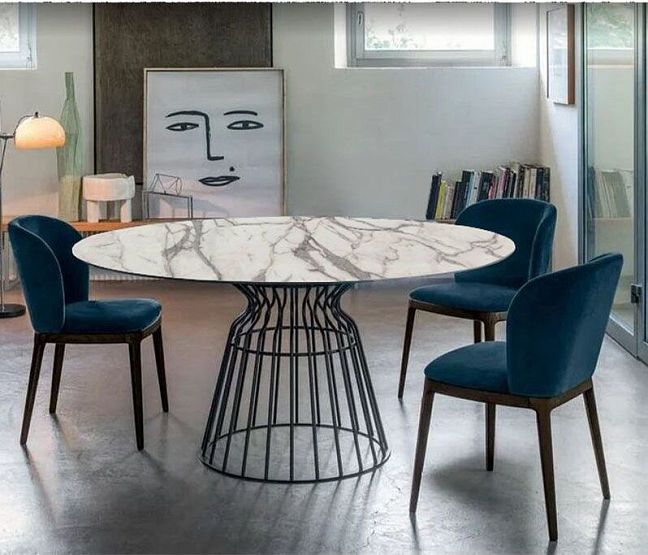 Стол ART NATURA Casa Tavoli BACH Ø1150мм; столешница  Ci