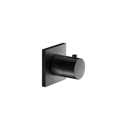 Keuco IXMO Встраиваемый смеситель с термостатом, квадратная розетка, для встройки 59553 000070, чёрный матовый