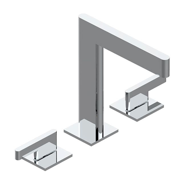 THG ICON-X METAL Àe; MANETTES Смеситель для раковины, 3 отв., с донным клапаном, цвет: хром