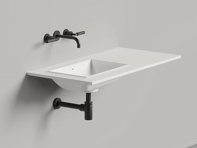 Раковина столешница Onda EDGE SQUARE