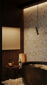 Мозаика ART NATURA  из натурального камня 30x60/15x15 Marble Mosaic Basket Weave Verde/Rain 305x305