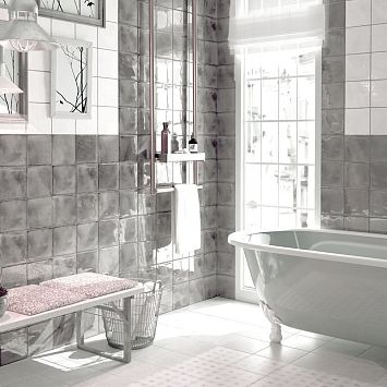 Керамическая плитка Equipe Splendours Grey 7,5x15