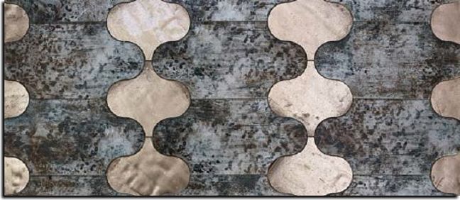 Стеклянное панно Sicis Vetrite Vetrite 4 Boheme Grey 15x26