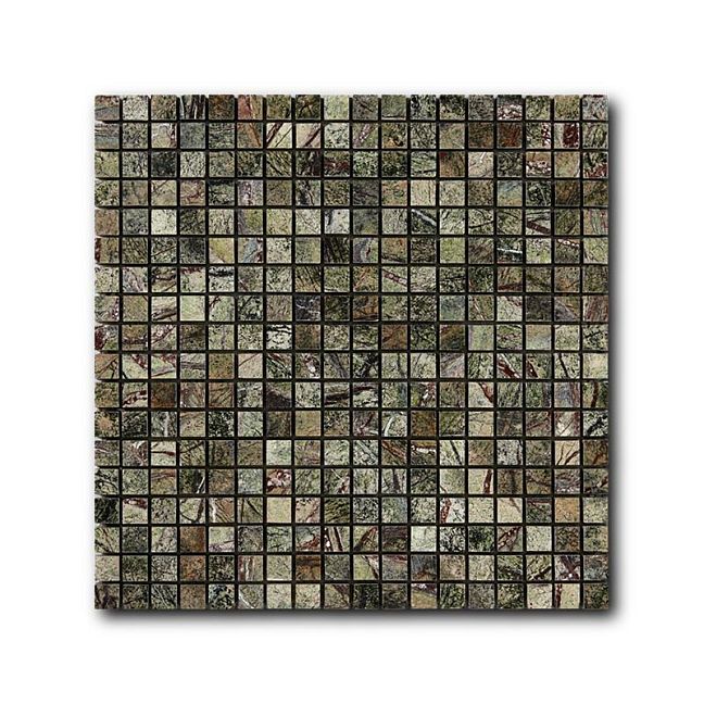 Мозаика ART NATURA Marble Mosaic Rain Forest Green 30,5x30,5